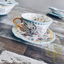 Afrocentric Light Blue Dinnerware & Serveware Collection - Lovera Collections