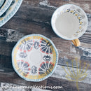 Afrocentric Light Blue Dinnerware & Serveware Collection - Lovera Collections