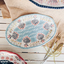 Afrocentric Light Blue Dinnerware & Serveware Collection - Lovera Collections