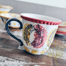Afrocentric Yellow Dinnerware & Serveware Collection - Lovera Collections