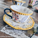 Afrocentric Yellow Dinnerware & Serveware Collection - Lovera Collections