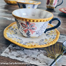Afrocentric Yellow Dinnerware & Serveware Collection - Lovera Collections