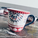 Afrocentric Red Dinnerware & Serveware Collection - Lovera Collections