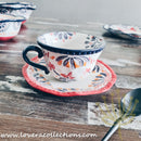 Afrocentric Red Dinnerware & Serveware Collection - Lovera Collections