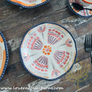 Afrocentric Orange Dinnerware & Serveware Collection - Lovera Collections