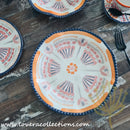 Afrocentric Orange Dinnerware & Serveware Collection - Lovera Collections