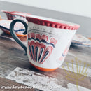 Afrocentric Orange Dinnerware & Serveware Collection - Lovera Collections