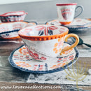 Afrocentric Orange Dinnerware & Serveware Collection - Lovera Collections
