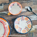 Afrocentric Orange Dinnerware & Serveware Collection - Lovera Collections