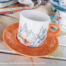 *40% OFF +BUY 1 FREE 1 PROMO* Spring Floral Mugs & Espresso Cups