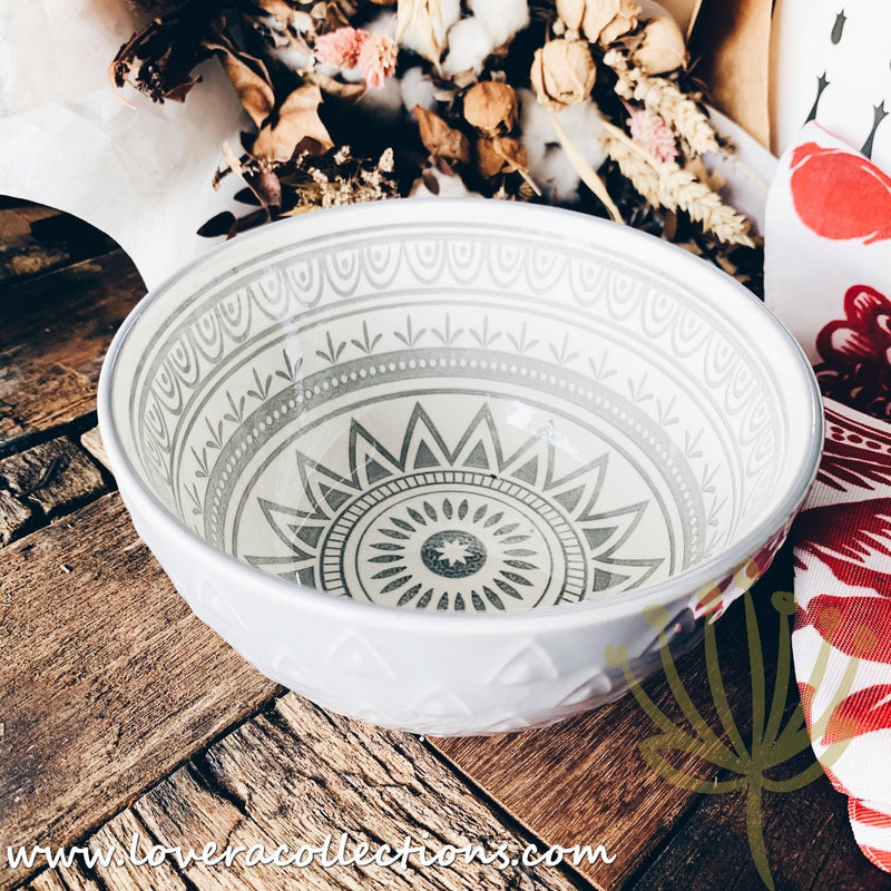 Bohemian Embossed Dinnerware Collection - Lovera Collections