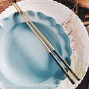 *LAST PRICE CLEARANCE PROMO* Lux Gold Colorful Handles SS304 Stainless Steel 3 Piece Cutlery Set with Box for Eco-Friendly Use - Lovera Collections