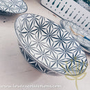Awasaka Black & White Modern STARS Dinnerware Collection - Lovera Collections