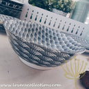 Awasaka Black & White Modern WAVES Dinnerware Collection - Lovera Collections