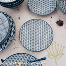 Awasaka Black & White Modern WAVES Dinnerware Collection - Lovera Collections