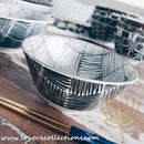 Awasaka Black & White Modern CHECKS Dinnerware Collection - Lovera Collections