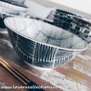 Awasaka Black & White Modern CHECKS Dinnerware Collection - Lovera Collections