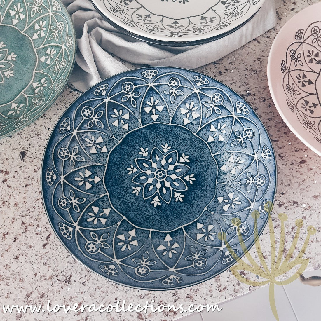 Moroccan dinnerware clearance