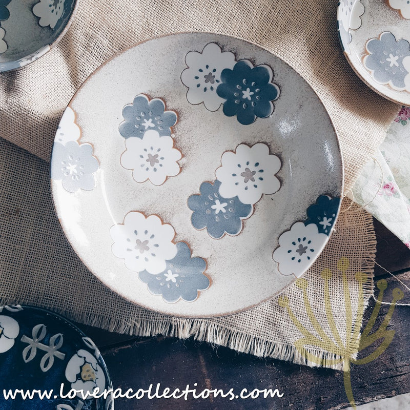 Aito Japan Nordic Floral Dinnerware Collection - Lovera Collections