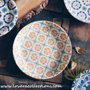 Awasaka Japan Floral Prints Condiments Dishes & Dessert Plates Collection - Lovera Collections