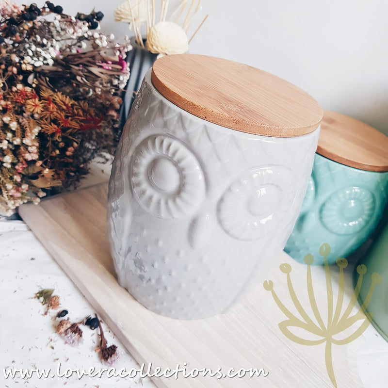 *LAST PRICE CLEARANCE PROMO* Owl Canisters - Lovera Collections