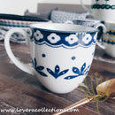 Awasaka Japan Blue & White Polka Dots Tea & Dinnerware Collection - Lovera Collections