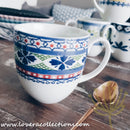 Awasaka Japan Blue Four Leaves Tea & Dinnerware Collection - Lovera Collections