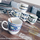 Awasaka Japan Blue & Yellow Floral Tea & Dinnerware Collection - Lovera Collections