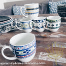 Awasaka Japan Green & Blue Daisy Tea & Dinnerware Collection - Lovera Collections