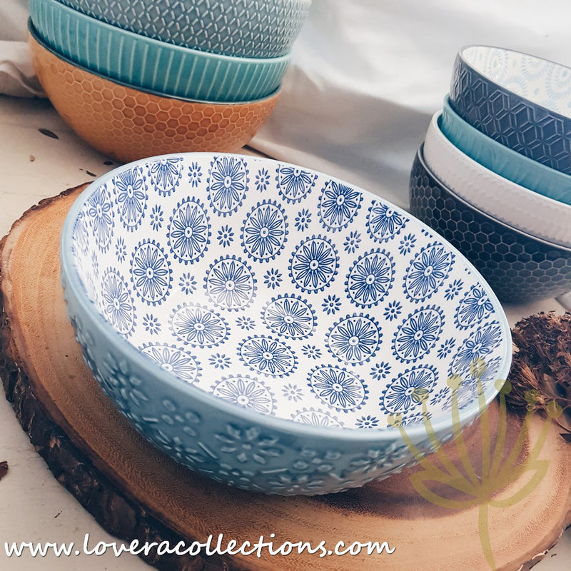 *40% OFF CLEARANCE PROMO* Repeat Assorted Patterns Serving Salad Bowls