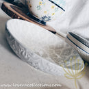 *50% OFF + BUY 1 FREE 1 PROMO* White Waves Poppy Print Pasta Dish