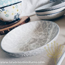 *50% OFF + BUY 1 FREE 1 PROMO* White Waves Poppy Print Pasta Dish