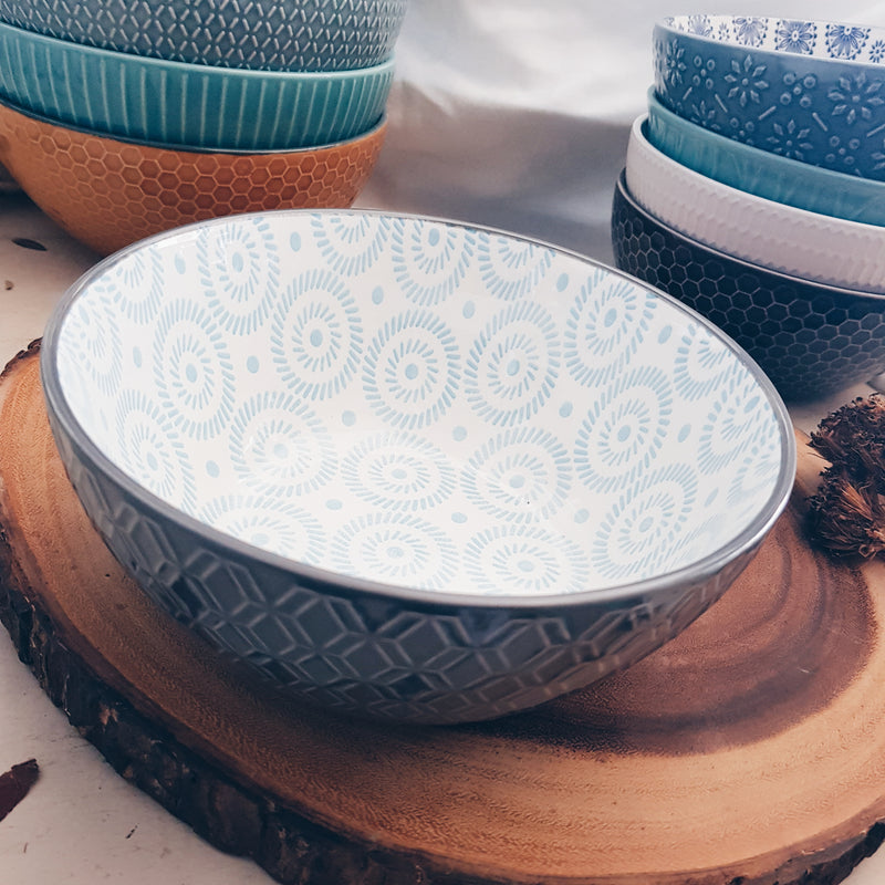 *40% OFF CLEARANCE PROMO* Repeat Assorted Patterns Salad Bowls