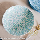 *50% OFF + BUY 1 FREE 1 PROMO* White Waves Poppy Print Pasta Dish