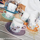 *40% OFF +BUY 1 FREE 1 PROMO* Spring Floral Mugs & Espresso Cups