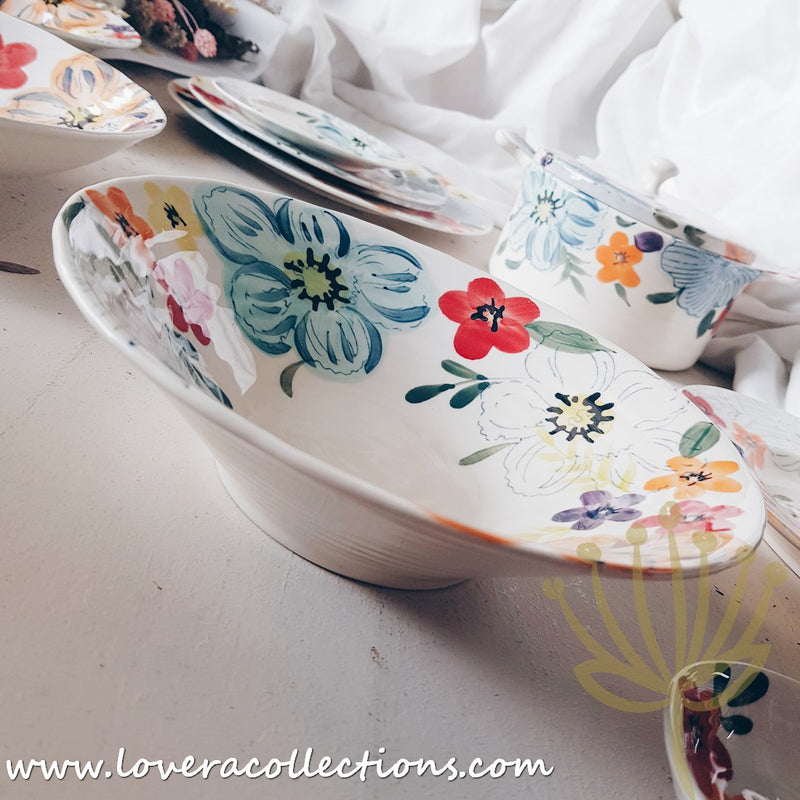 *50% OFF CLEARANCE PROMO* Tropical Floral Dinnerware Collection