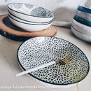 *50% OFF + BUY 1 FREE 1 PROMO* White Waves Poppy Print Pasta Dish
