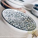 *50% OFF + BUY 1 FREE 1 PROMO* White Waves Poppy Print Pasta Dish