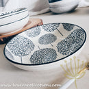 *50% OFF + BUY 1 FREE 1 PROMO* White Waves Poppy Print Pasta Dish