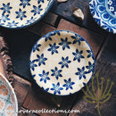 Awasaka Japan Floral Prints Condiments Dishes & Dessert Plates Collection - Lovera Collections